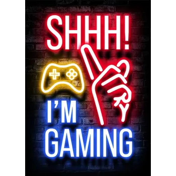 Plakát Plakát, Obraz - Shhh! I'm Gaming