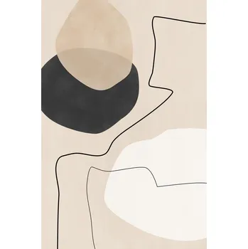 Plakát Plakát, Obraz - Organic Shapes & Lines Poster