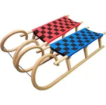 Acra Dřevěné dětské sáňky rohačky 125cm…