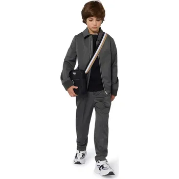 Pánské oblečení Dětské bavlněné tričko BOSS J52368.102.108 černá 99X, vel. 108