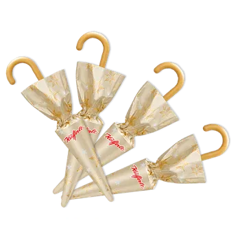 Cukrovinka LINDT - KUFFERLE Vánoční ozdoby PERLENGLANZ 13,5g závěsné