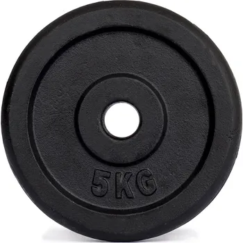 Trinfit Litinové kotouče černé, 5 kg