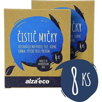 Přípravek do myčky AlzaEco čistič myčky 8 ks