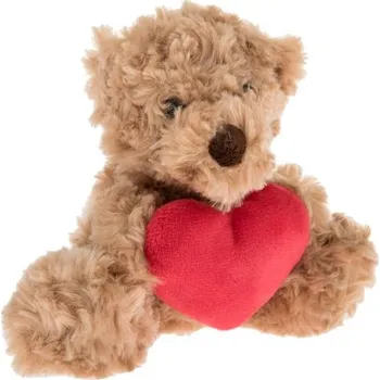 plyšák Casa de Engel Plyšový medvídek se srdcem - hnědý 00