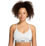 Dámská sportovní podprsenka s výztuží Nike W NK DF INDY LGT SPT BRA W bílá FD1062-101 - XL | UK 7,5 | US 10