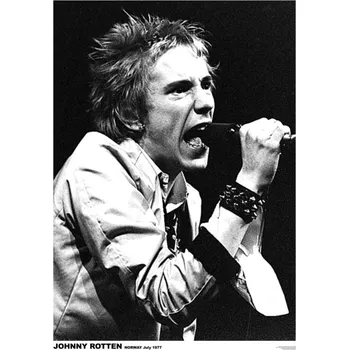 Plakát Plakát, Obraz - Johny Rotten - Norway, July 1977