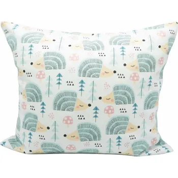 Polštář Polštářek plněný BIO pohankovými slupkami - Ježečci - rozměr 35 cm x 28 cm