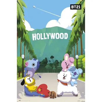 Plakát Plakát, Obraz - BT21 - Hollywood