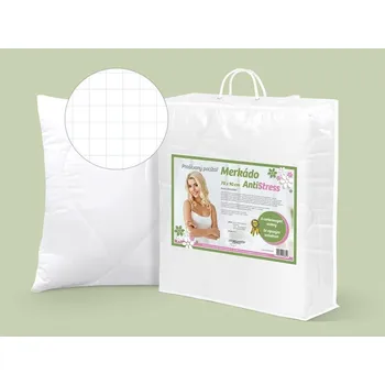 Polštář Polštář Merkádo AntiStress 900g - 70x90 cm bílá