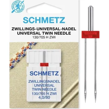 DVOJJEHLA Schmetz 705 H-ZWI UNIVERSAL - 90/4,0 - rozteč 4,0mm