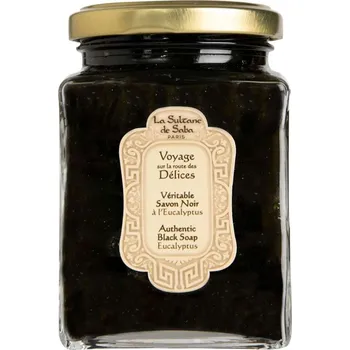 Mýdlo LA SULTANE DE SABA Savon Noir – pravé Černé mýdlo 300g