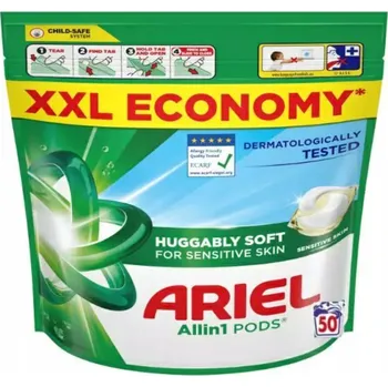 Kapsle na praní Ariel Sensitive Skin All in 1 Pods