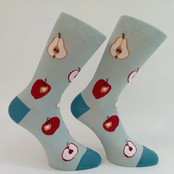 Dámské ponožky české ponožky TREPON APPLE mátová velikosti ponožek: 24-27 ( EUR vel. 37-41)