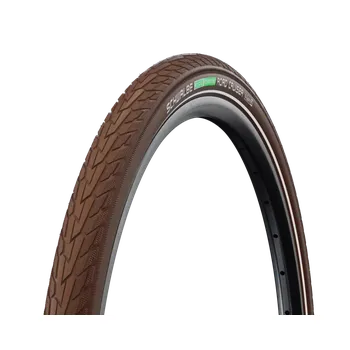 Komponent pro jízdní kolo Plášť Schwalbe Road Cruiser 26x1.75, 47-559 KevlarGuard hnědá+reflexní pruh neskládací