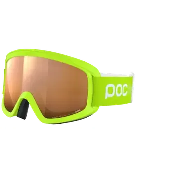 POC POCito Retina dětské lyžařské brýle Fluorescent Yellow/Green/Partly Sunny Light Orange PC400689611ONE1