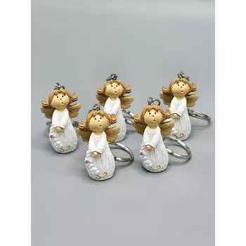 Culíkatá andělka jako přívěsek na klíče