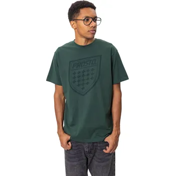 Pánské tričko Tričko Prosto Shield Khaki - M