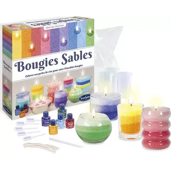 kreativní sada Sentosphere Vyrob si sám pískové svíčky