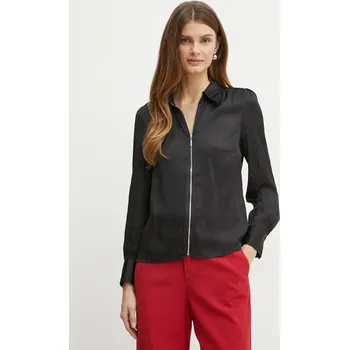 Pánská košile Košile Morgan CEZIP černá 99X, vel. 34