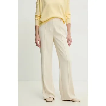 Dámské kalhoty Kalhoty Answear.LAB 971351.hos béžová 80X, vel. XL