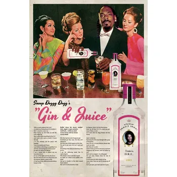 Plakát Plakát, Obraz - Ads Libitum - Gin and Juice