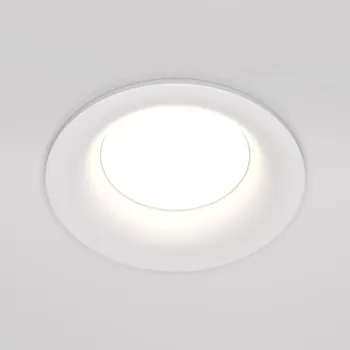 Bodové svítidlo Maytoni Barevné minimalistické vestavné svítidlo Slim Recessed Barva: Bílá, Průměr: 40 mm DL088-GU10-RD-W Barevné minimalistické vestavné svítidlo Slim Recessed