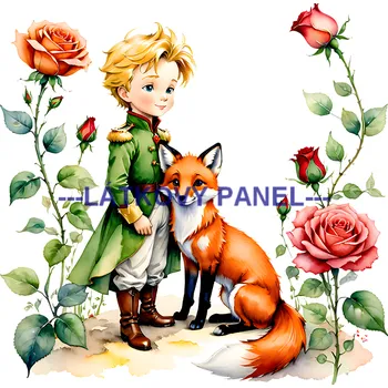 Látkový panel - Dětský - DE-192 Velikost: 15x15cm, Materiál: Kočárkovina