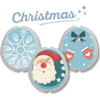 Náplast Samolepka Dexcom G7 „Christmas“ – sada 3 ks
