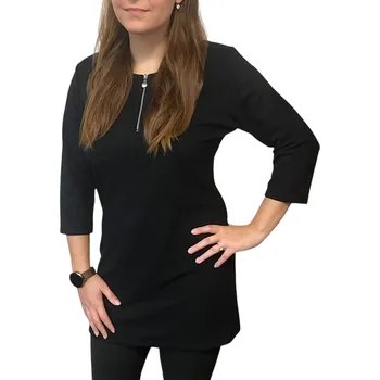Dámská tunika Tunika Sabatti černá s nápisem Sabatti a zipem Velikosti Sabatti: 44
