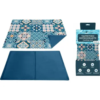 Pelíšek pro psa Farm Company chladící podložka Maioliche S 40x30 cm