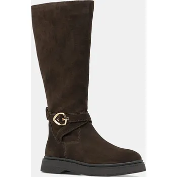 Dámské kozačky Semišové boty Blauer HANNA F5HANNA05.SUE hnědá 89X, EUR 41