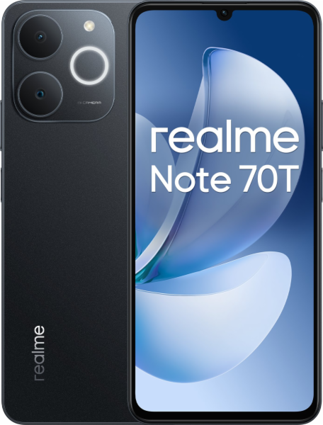 Redme Note70 Realme Note 70T 4/256 GB Obsidian Black od 2 990 Kč - Zbozi.cz