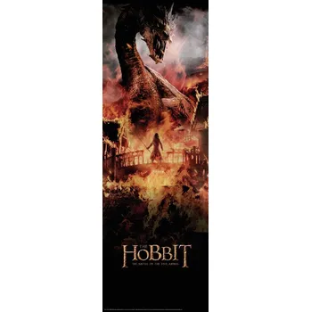 Plakát Plakát, Obraz - Hobbit - Village In The Fire