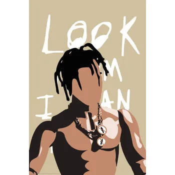 Plakát Plakát, Obraz - Rapper Minimalistic