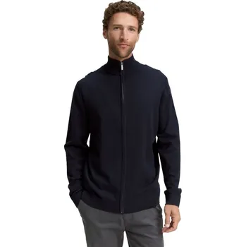 Pánský svetr TOM TAILOR® BAVLNĚNÝ PROPÍNACÍ SVETR -NAVY L