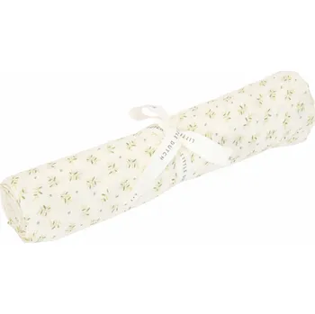 látková plena Little Dutch Plena zavinovací 120 x 120 cm Forest Blueberry Leaves