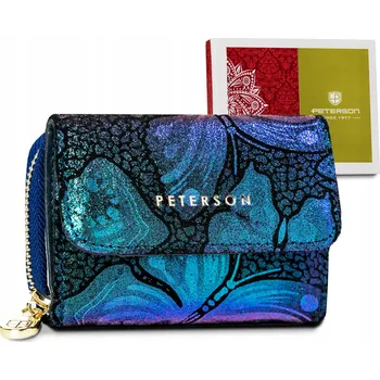 Peněženka Peterson Malá dámská kožená peněženka s RFID systémem