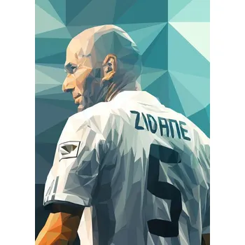 Plakát Plakát, Obraz - Zidane