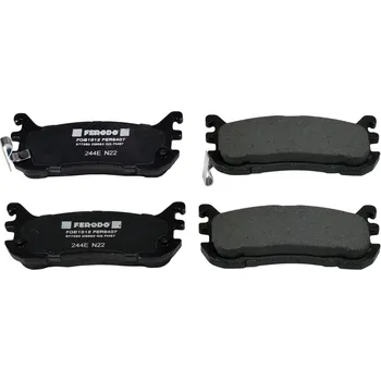 Auto-moto Sada brzdových destiček, kotoučová brzda FERODO FDB1012