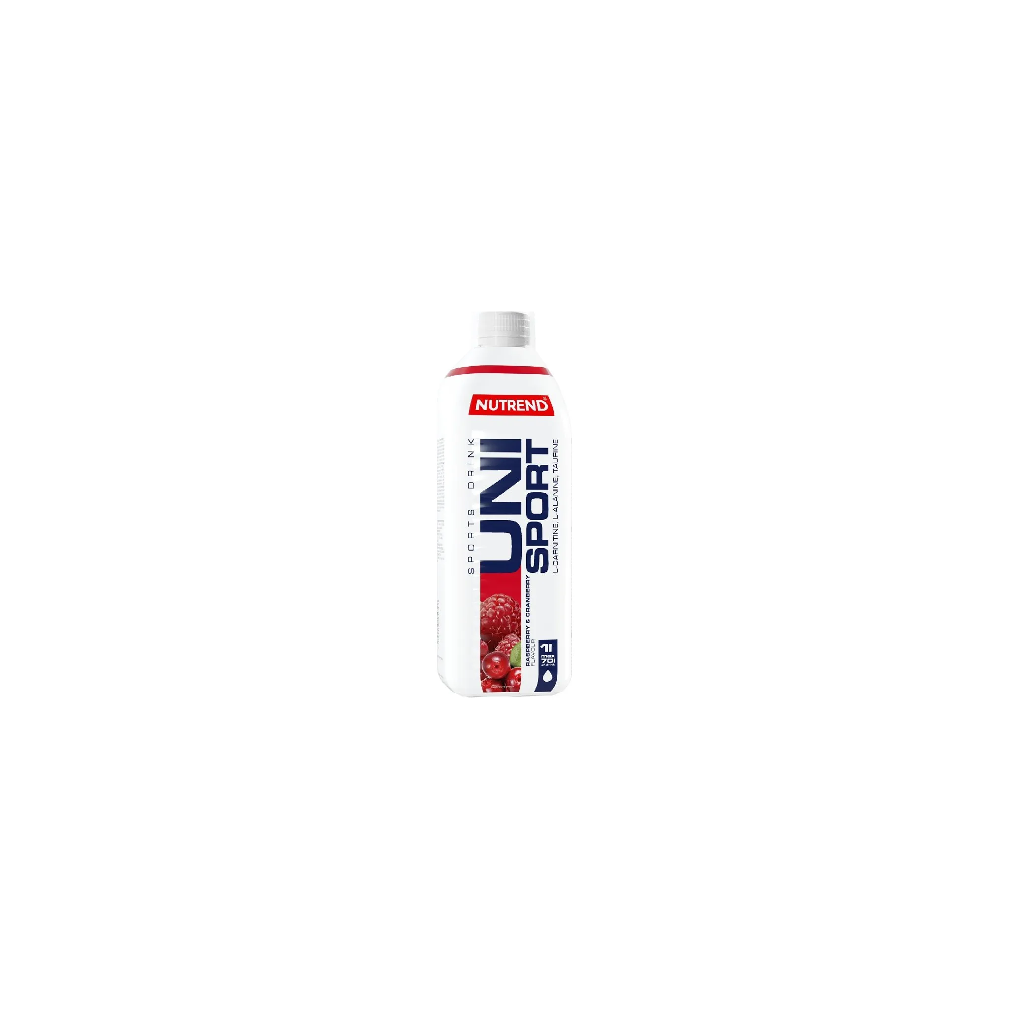 Fotografie 1 - Iontový nápoj Nutrend Unisport 1 l malina/brusinka