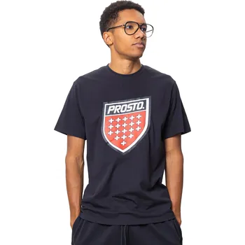 Pánské tričko Tričko Prosto Infine Black - L