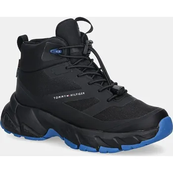 Dívčí zimní obuv Dětské zimní boty Tommy Hilfiger T3X4.34141.30.34 černá 99X, EUR 31