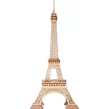 ostatní stavebnice RoboTime 3D dřevěná skládačka Eiffelova věž velká