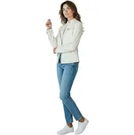 Honey Winter Dámská bílá koženková bunda 02 Barva: Bílá, Velikost: M