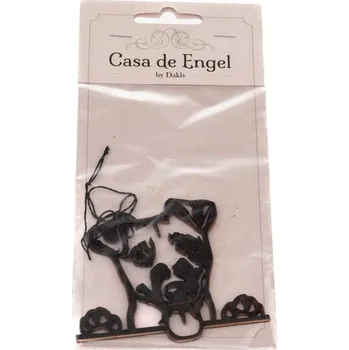 Casa de Engel Dřevěný závěsný pes - vůně angel wings