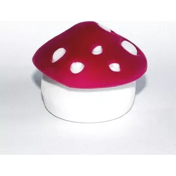 Dárková krabička Dárková krabička samet muchomůrka (Dárková sametová krabička muchomůrka)