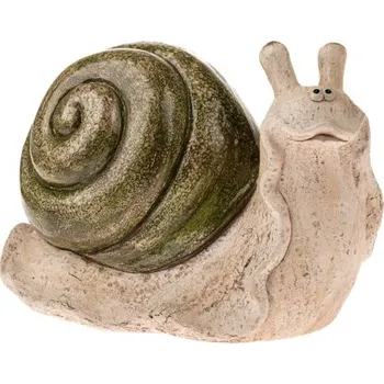 Zahradní dekorace Casa de Engel Zahradní dekorační šnek - zelený (magnesium) 0/4