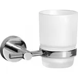 FORYOU – Sklenička koupelnová s úchytem – chrom – 01174