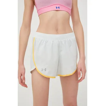 Běžecké šortky Under Armour Fly By Elite zelená barva, medium waist, 1369766-593 07X, vel. S
