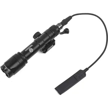 Svítilna Airsoft taktická svítilna M600C SCOUT LIGHT s tlakovým spínačem WADSN Černá